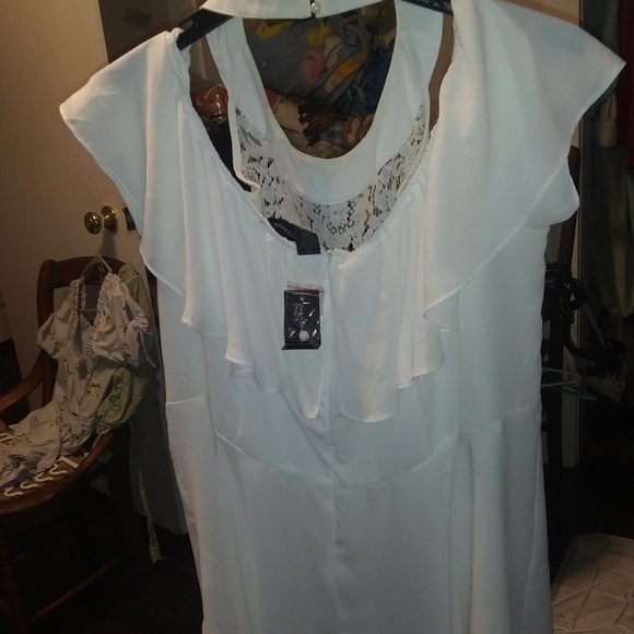 Ashley Stewart white dress - Picture 3 of 3